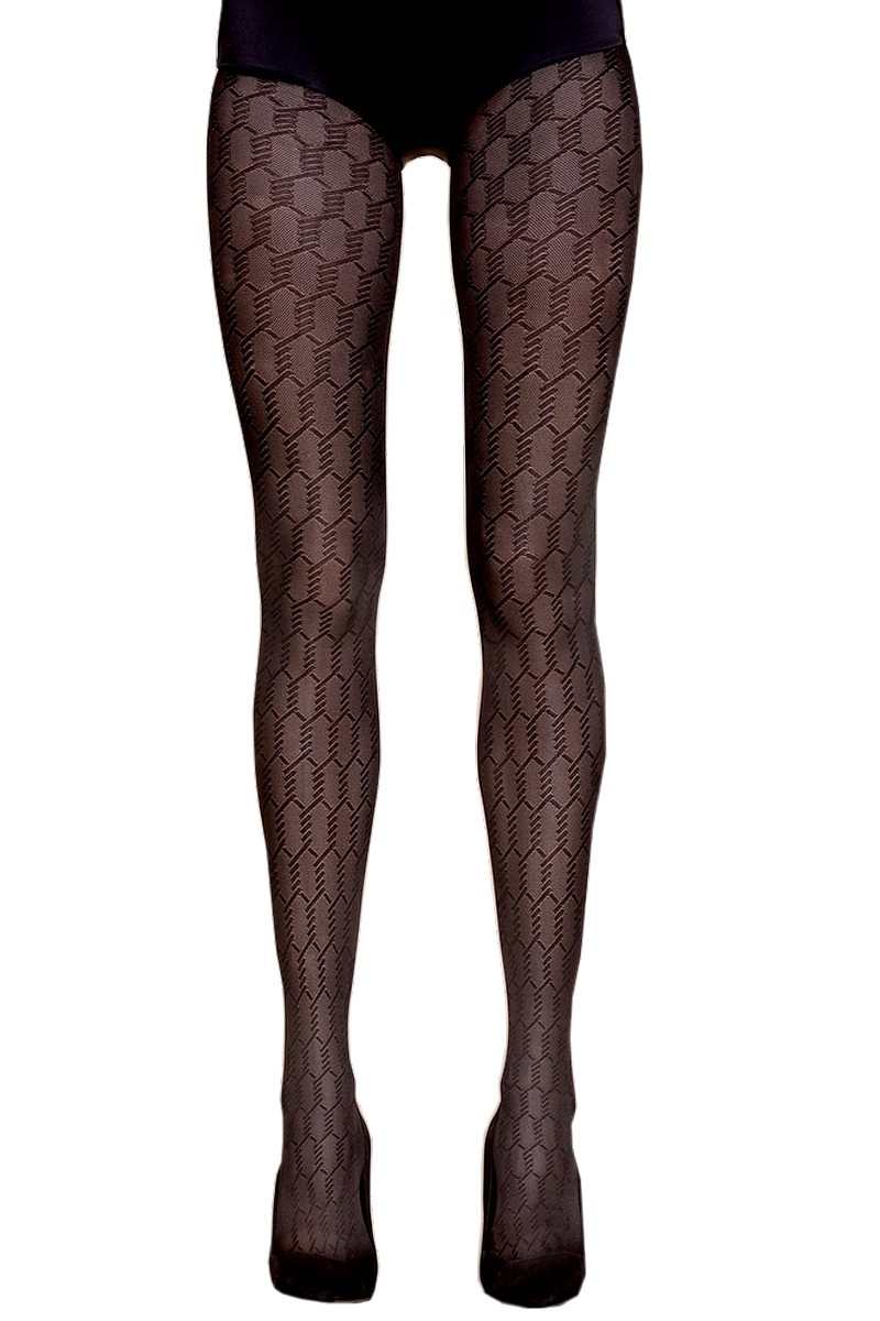 Collant Femme Opaque Snob - Motifs Multicolores, 80 Deniers, Taille M, Fabriqué Au Royaume-Uni