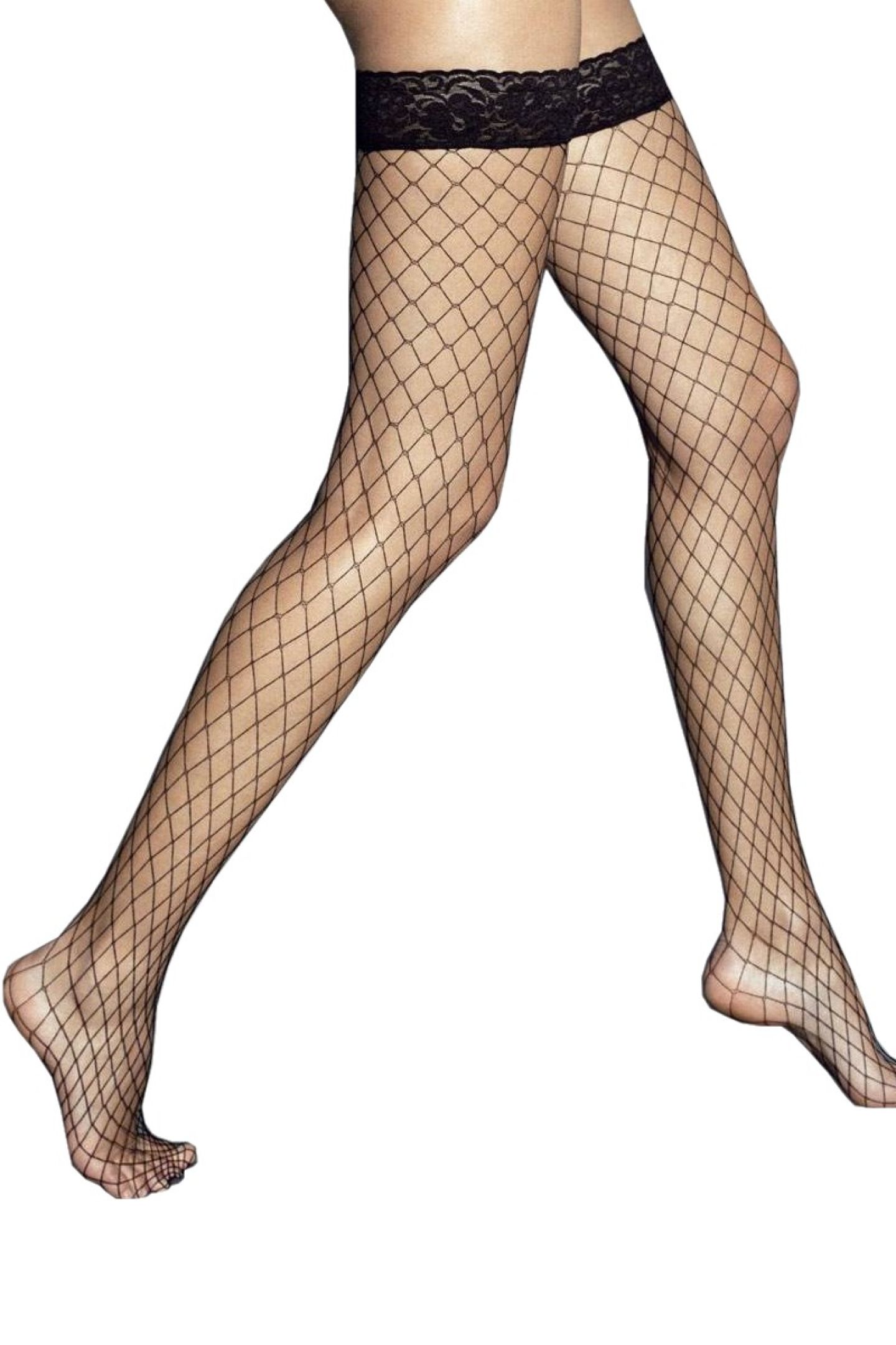 Lot De 8 Paires De Collants Résille Femme - Taille Unique Extensible - 8 Couleurs Assorties - Nylon/Spandex