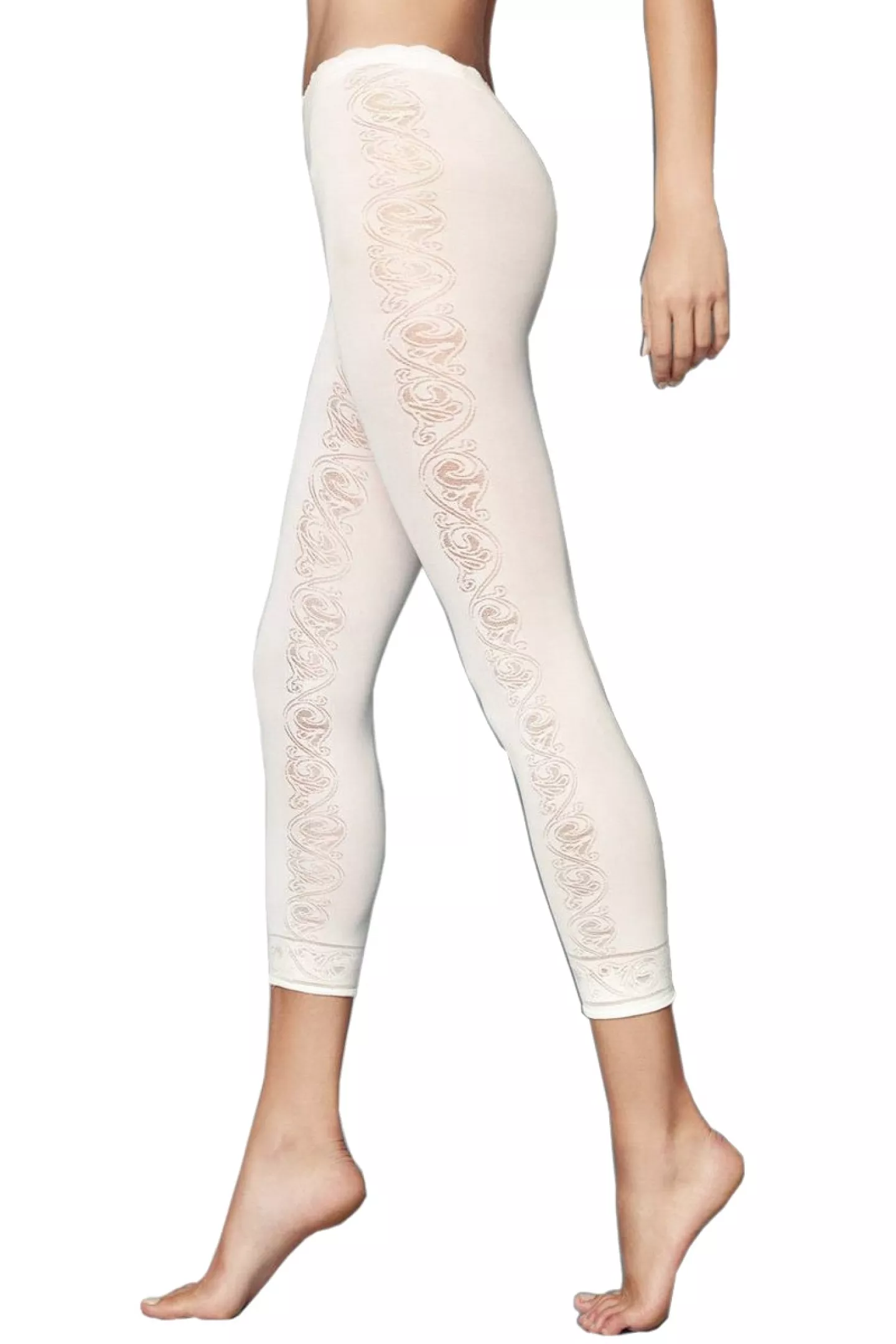 Legging Femme Fantaisie pas Cher Noir ou Blanc - Gina Veneziana