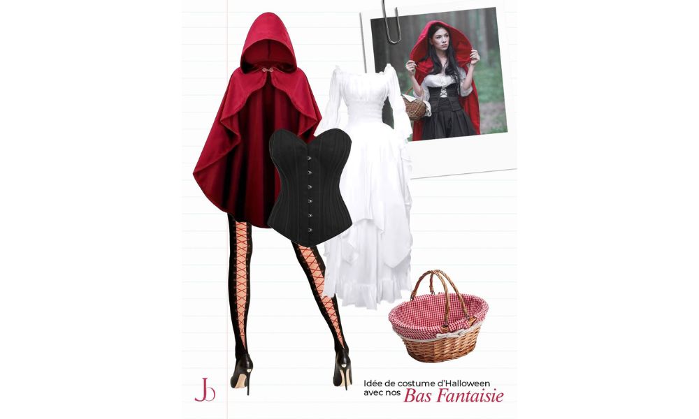 Costume de Chaperon Rouge pour Halloween